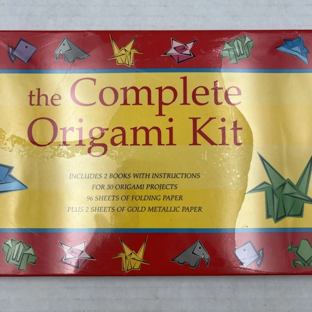 Complete Origami Kit: [Kit with 2 Origami How-To Books,‎ 98 Papers, 30 Projects]